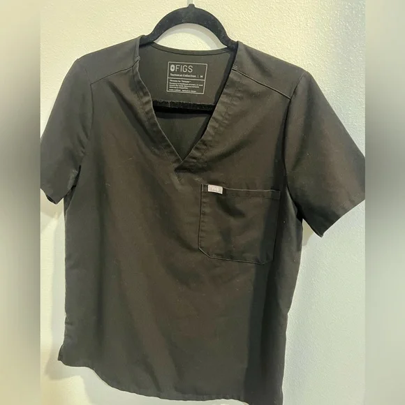 Figs scrub top- black - size medium - Picture 2 of 4